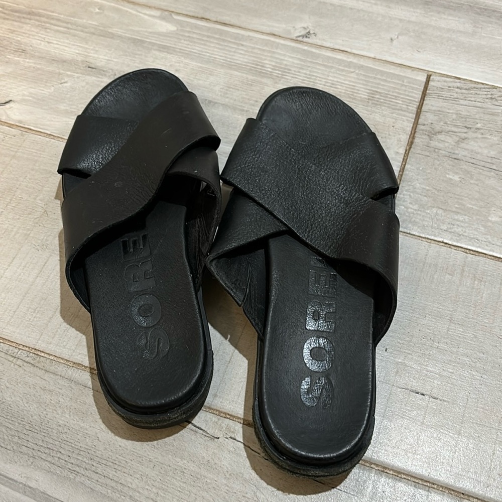 Sorel Leather Sandal